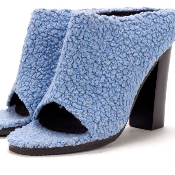 Tibi Leona Wool Mules - Picture 3 of 11